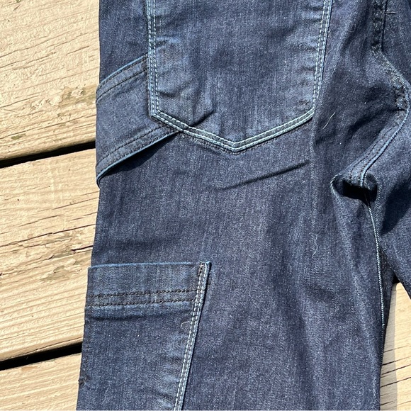 Dovetail Workwear DX Bootcut Cordura Indigo Denim Work Jeans TALL - Picture 9 of 11